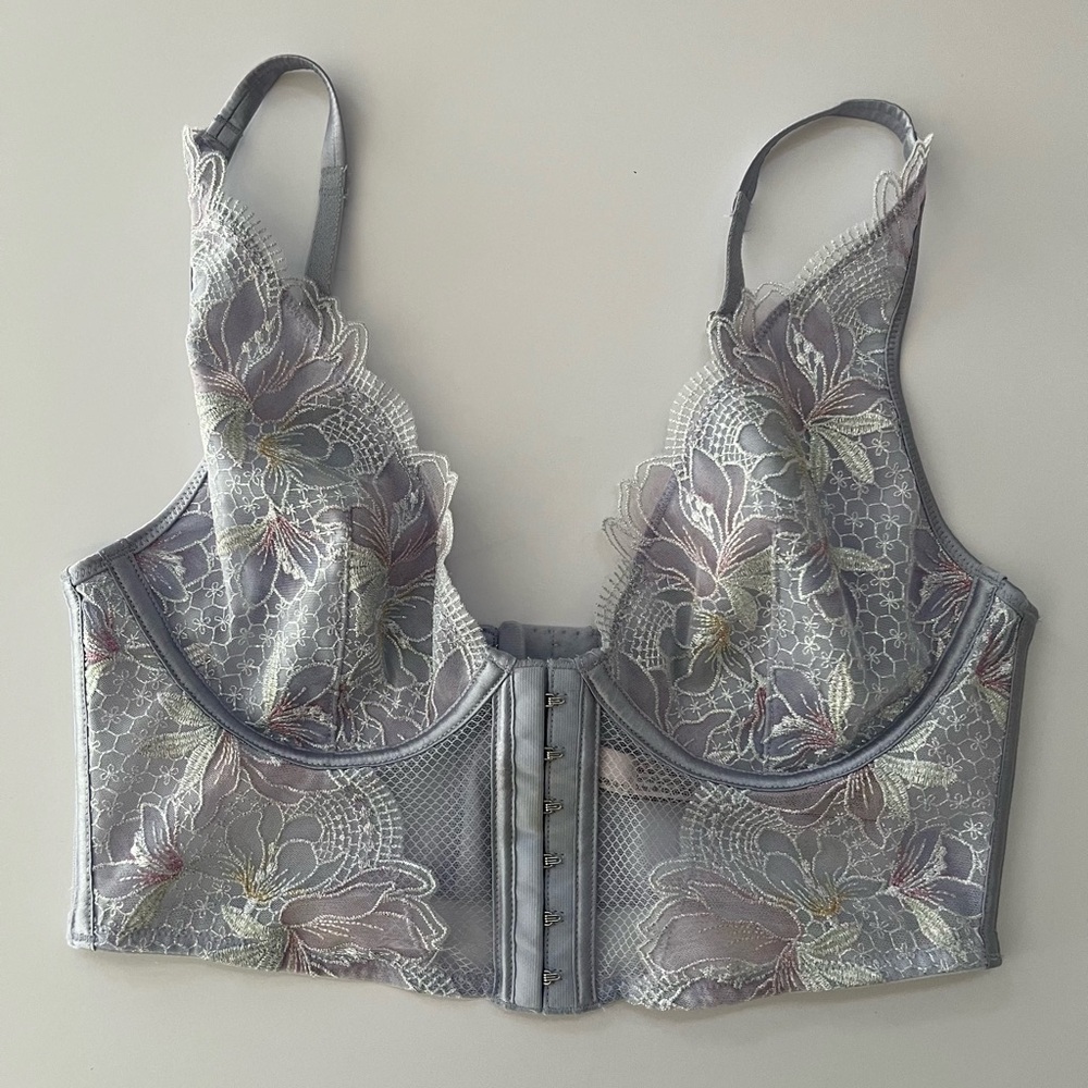Victoria’s Secret Floral Lace Bralette/Bustier